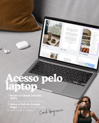 Acesso pelo laptop