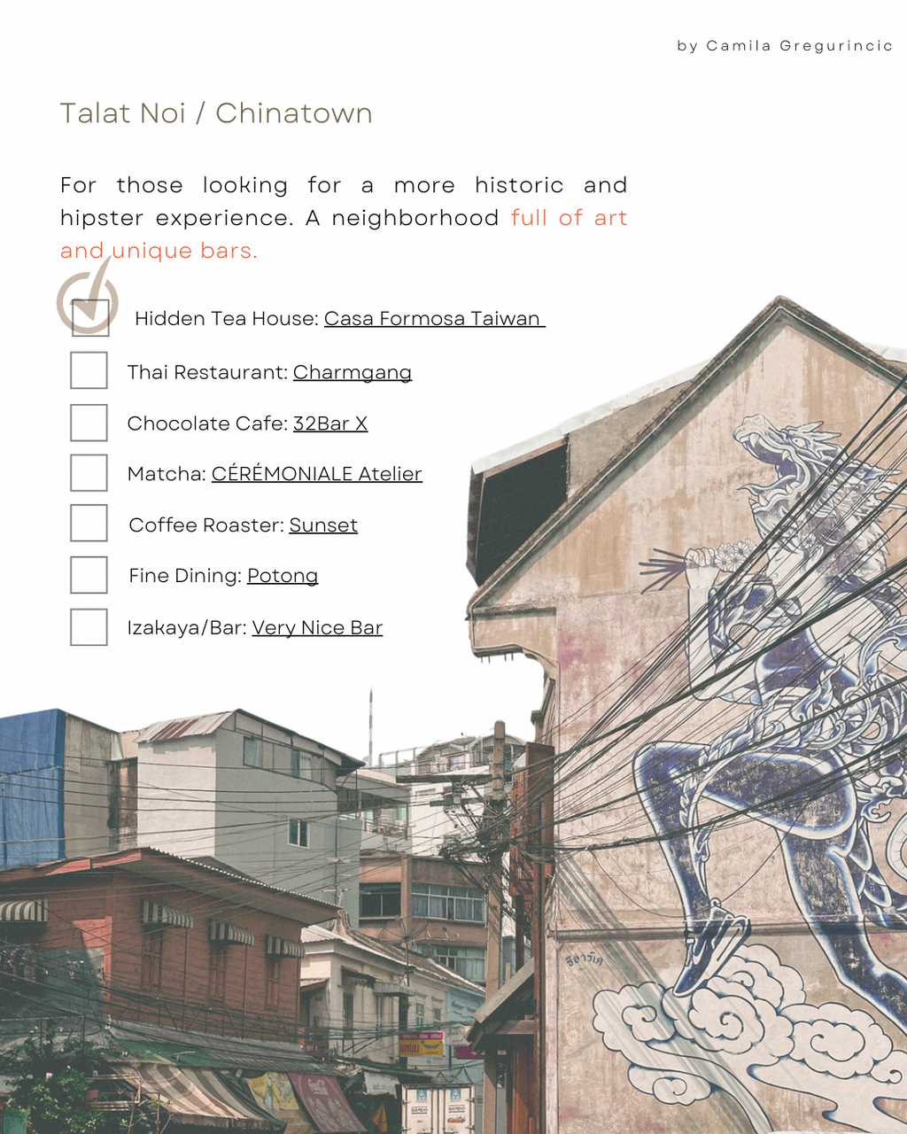Bangkok | Coffee Shops & Extra Tips
